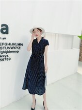 【现货】夏季新款修身气质显瘦连衣裙，女装连衣裙，名怡