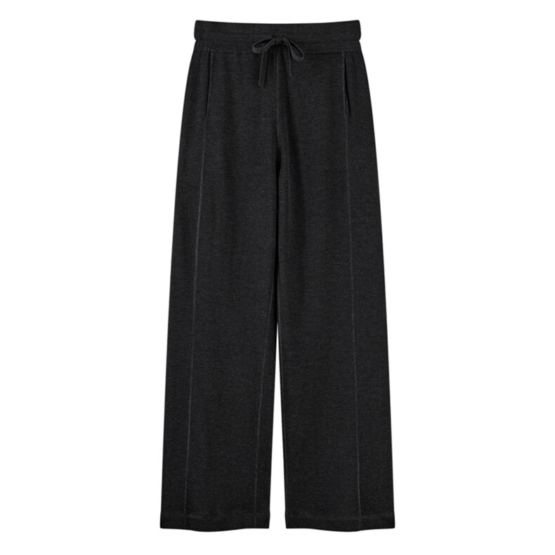 2025年秋季时尚百搭通勤简约休闲抽条裤，女装休闲裤，英皇羊绒