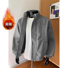 现货立体解构夹棉工装棉衣男秋冬美式潮牌呢料外套-A2261P85控148，男装棉衣，电商B241
