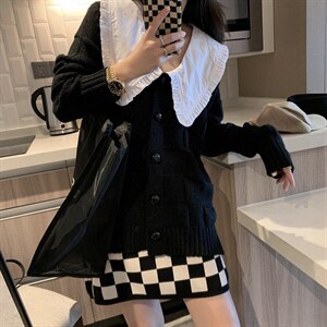 娃娃领开衫,其它,XTZ style