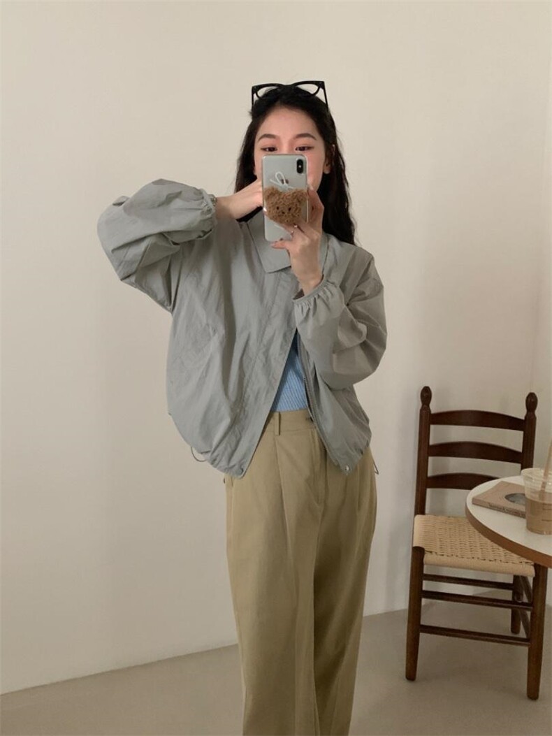 夏季新款韩系防晒衣，其它，三文鱼