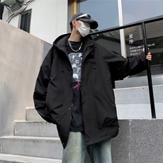 户外工装保暖棉衣男女秋冬季美式高街连帽冲锋衣小众F813-P95，男装棉衣，星座1109-3