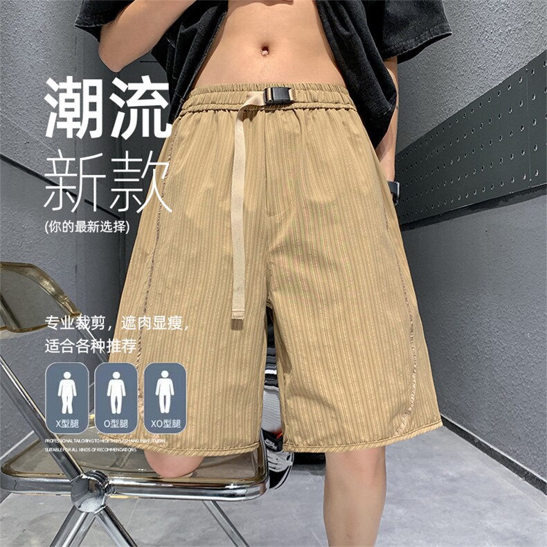 夏季工装短裤男ins潮牌休闲百搭潮流痞帅五分裤D02519-P40,男装休闲裤,星座308B-2