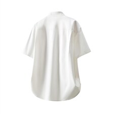 1新中式风暗扣工装聚酯纤维大码M-5XL立领衬衫78013P48控78，男装衬衫，星座226-2