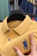 男士纯短袖T恤保罗polo衫2023夏季新款中年休闲男装翻领体恤衫，男装Polo衫，电商B212（原钱塘6029）