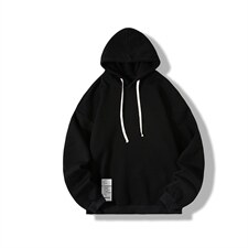 WY2045-P35纯棉连帽卫衣男大码运动帽衫宽松薄外套男，男装卫衣，电商A040