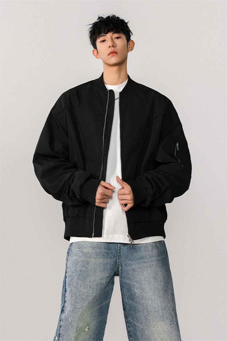 1美式MA1解构飞行大码M-5XL夹克男100%聚酯纤维JK77988P85控138,男装夹克,星座226-2