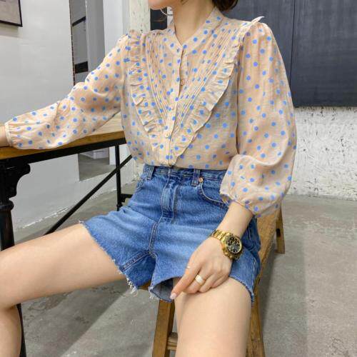 7分袖小衫，女装，诗苒