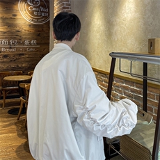 飞行员夹克男解构设计棒球领短外套男XH24-P70，男装夹克，电商B367