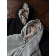网图有货座山雕外套翻毛领棉服保暖针织开衫棉衣男女A1100-P128，男装棉衣，星座1505