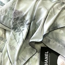 春夏天丝棉印花四件套，床品套件，一起卖家纺