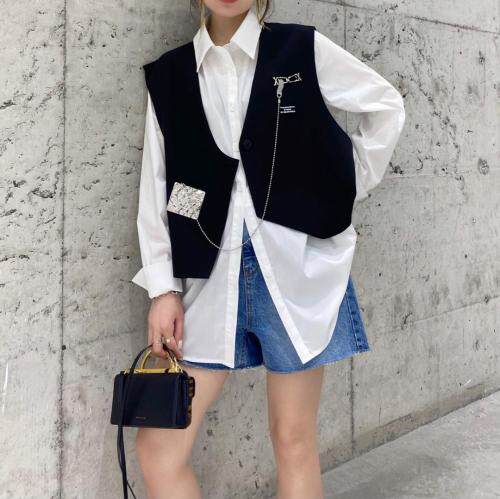 百搭时尚潮流马夹，女装马夹，OU XI NI 欧希倪