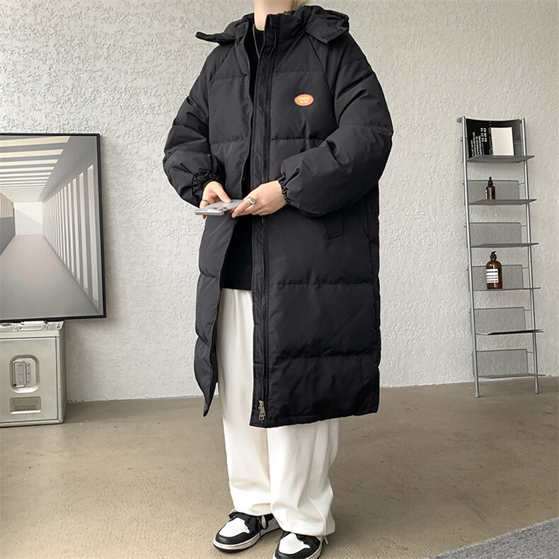 8XL-M特大码2024年冬季港风羽绒服男加厚连帽棉衣棉服YRFC01P220,男装羽绒服,电商D206-1