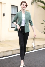 2021春秋季新款优雅气质纯色小西装外套，女装西装，阿菲诺依