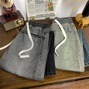 7个高点击 秋冬百搭男牛仔直筒裤休闲X416B-1-NH930-特p45限价78图片