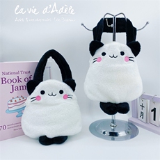 亮亮毛绒玩具 猫咪手提包