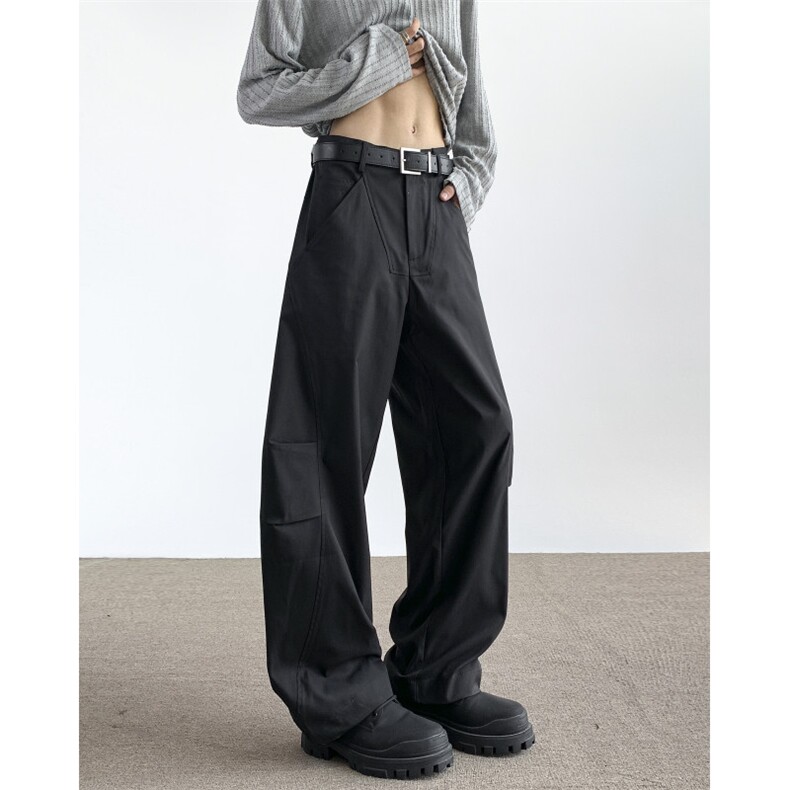 美式宽松直筒阔腿工装裤男女休闲裤炸街拖地长裤潮X80-P60,男装工装外套,星座308B-2