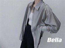夏季防晒衬衫，女装衬衫，Bella(2F)