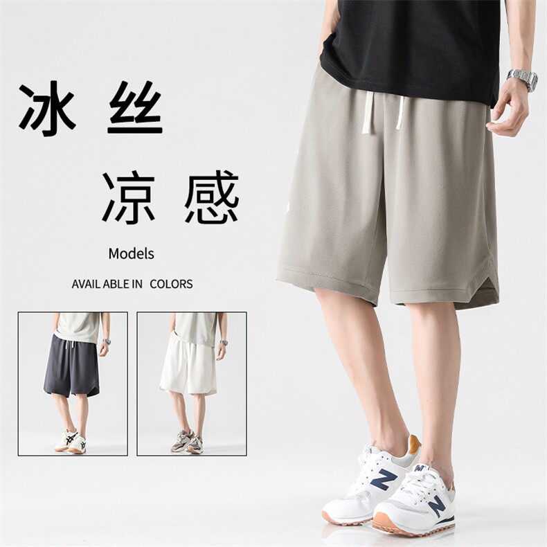 潮流五分裤男夏季新款速干运动休闲短裤潮中裤XD2310特批32图片