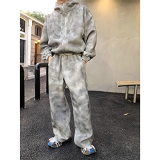 AA2105P115美式复古扎染外套套装，男装休闲套装，电商B323A