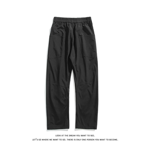 巴家弯刀休闲美式高街阔腿裤机能冲锋裤长裤K8539-P27【特价】图片