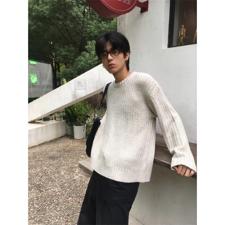 非卫衣抖音质量百分比腈纶圆领针织毛衣MY0127-特批60,男装针织衫/毛衣,星座313A(原308A-2)