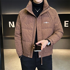 标50绒店主风2025新款男士立领羽绒服9823-P215(控券后298)，男装羽绒服，电商B338