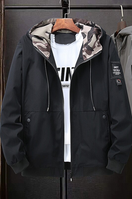 加肥加大码男连帽夹克5032-1_9023（M-4XLP655XL-9XLP75,男装夹克,星座1516-1