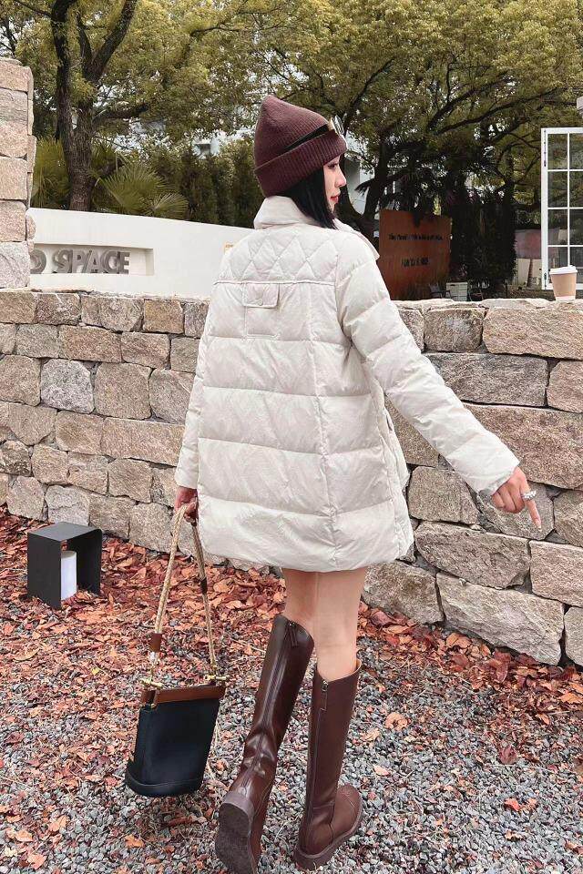 [现货]休闲羽绒服，三色，三码，女装羽绒服，依柏璐(1F)