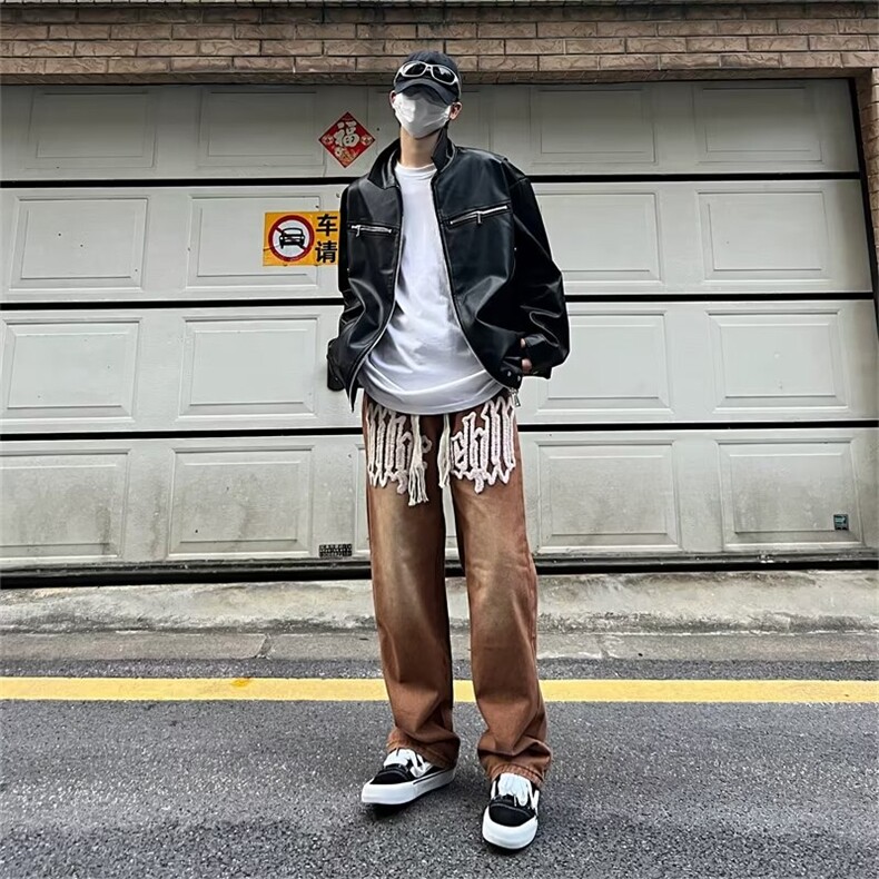 美式牛仔裤男款秋季长裤潮QN28P45,男装牛仔裤,星座1116-2
