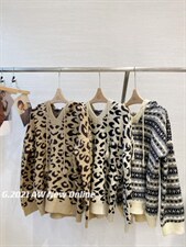 连帽针织毛衣，女装针织衫/毛衣，G