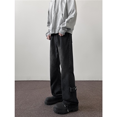 美式ins高街vibe重工艺水洗牛仔裤货号K2316P55，男装牛仔裤，电商A063