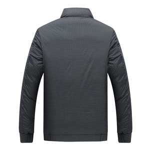 双面穿羽绒服男2024冬季新款立领短款外套男图片