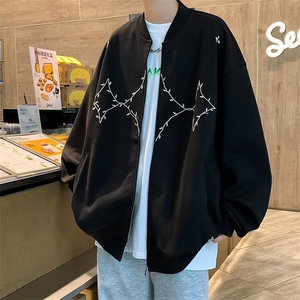 美式小香风棒球服女外套秋季新款潮牌设计感小众夹克开衫 WT62图片