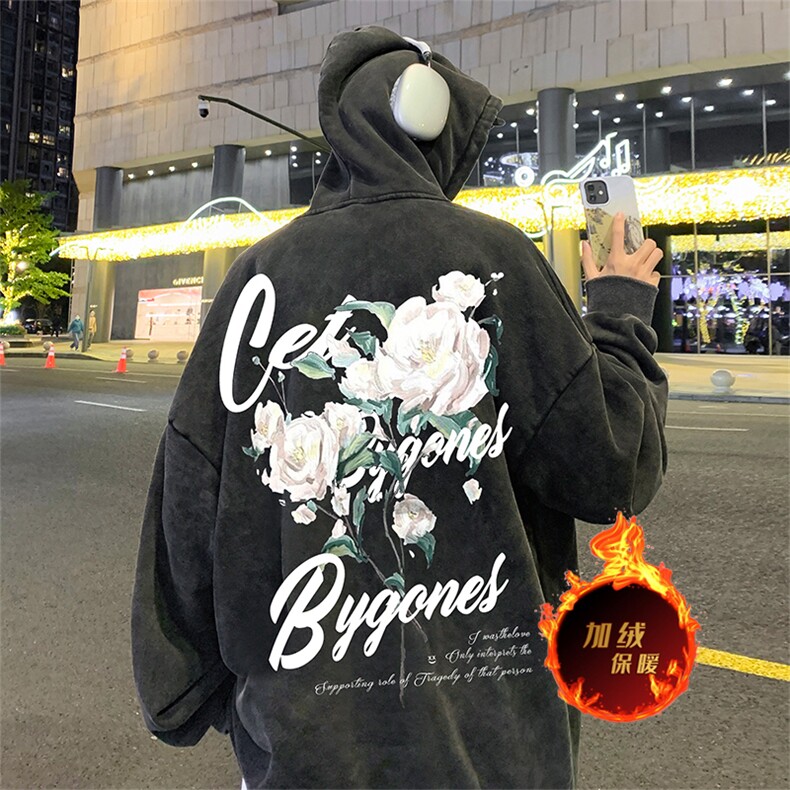直播品质500克重磅美式做旧水洗卫衣SL1678-常规特P55加绒特P65,男装卫衣,电商A486