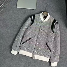 W10423-P55网图现货网红棒球服外套美式复古撞色小香风夹克上衣，男装夹克，星座1608