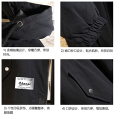 JK41062-P85加棉款-P115纯棉连帽夹克男士大码工装夹克男砖墙，男装夹克，电商A040A