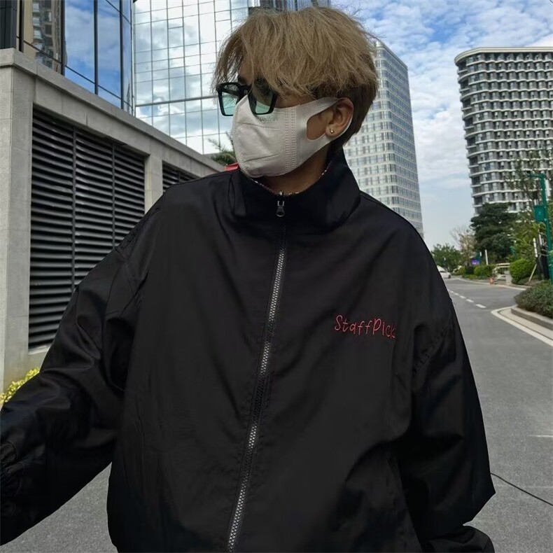 春季新款时尚双面穿夹克外套  KJ31 P75图片