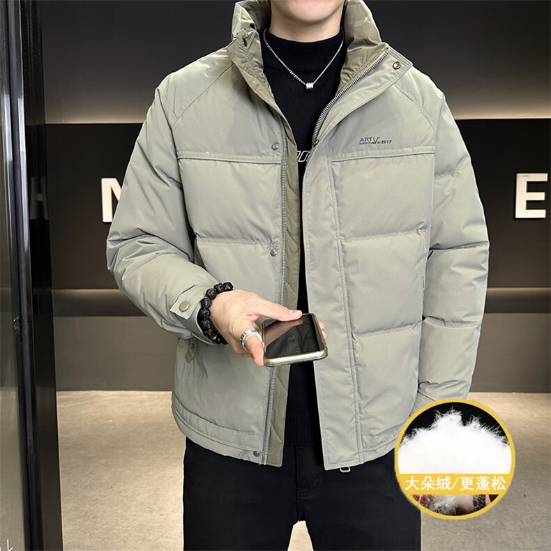 冬季新款50绒羽绒服男型男保暖加厚立领外套S96919-P168,男装羽绒服,星座310B