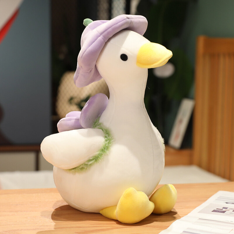 Fluffy Duck Plush Toy Image 2