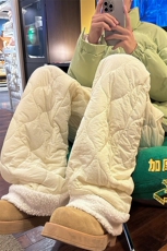 2025冬季新款内景大码防水加厚棉裤M-5XHK241058-特P35，男装休闲裤，电商A022