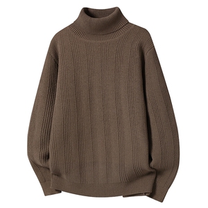 毛衣男秋冬高品质男士休闲高领针织一体绒加厚毛衣M370-P55,男装针织衫/毛衣,星座310B-3