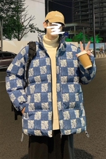 数据好款2023港风潮牌小众高级感立领棉衣男外套，男装棉衣，电商A409-1