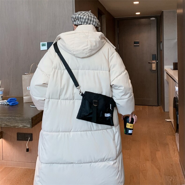 棉服长款过膝韩版加厚面包服冬季宽松棉袄M524P100,男装棉衣,星座1116-2