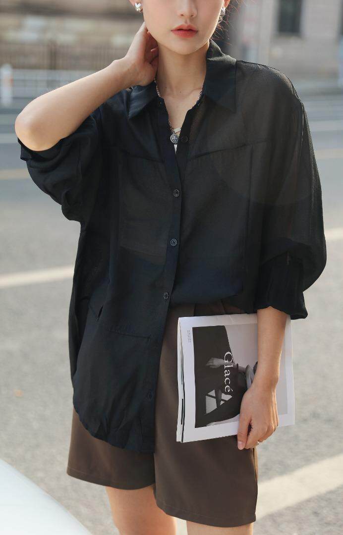 【现货】新款夏季韩版高品气质衬衣，其它，那简