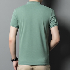 青年男士休闲纯色短袖t恤男上衣夏季免烫半袖体恤Polo衫SW565-P60，男装Polo衫，星座1105-3