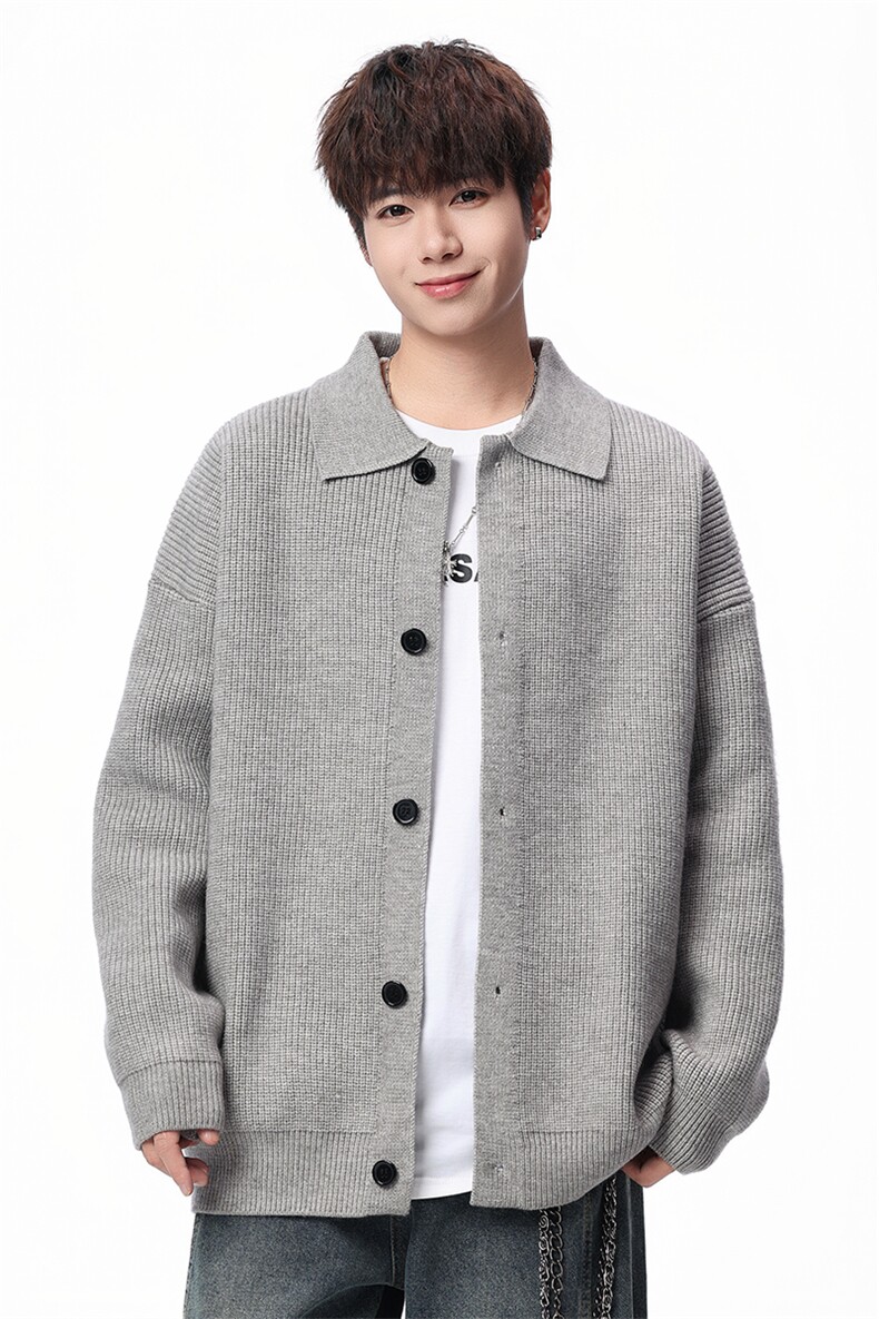 【新品】2025秋冬男士时尚休闲百搭针织开衫毛衣潮流-M197-P53,男装针织衫/毛衣,星座1105-1