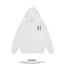 5411-P57原版做工潮流宽松休闲连帽卫衣加绒，女装卫衣/绒衫，星座617A-2