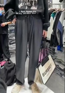 欧货休闲裤图片
