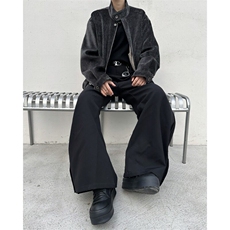 美式哈灵顿cleanfit夹克男女春季树纹肌理千鸟格外套W6442-P88，男装夹克，星座412-3